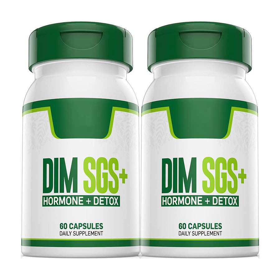 Dim SGS+ Hormone & Detox Supplement 60 kapsler bestselgende hormonell balanse støtte
