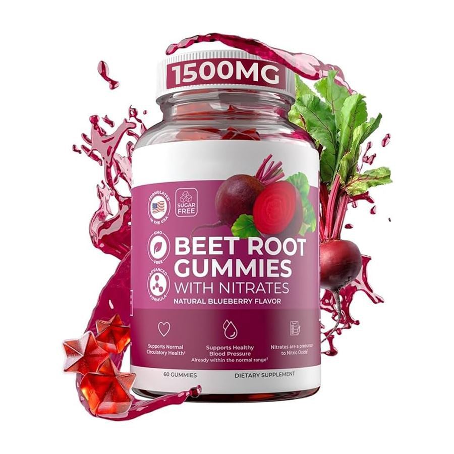 PurePremium Beet Root Gummies med nitrater: et naturlig løft for sirkulasjonsvelvære