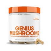 Genius Mushrooms Organic 3 Mushroom Blend