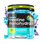 Power Chewer Creatine monohydrat gummies blåbærsmak