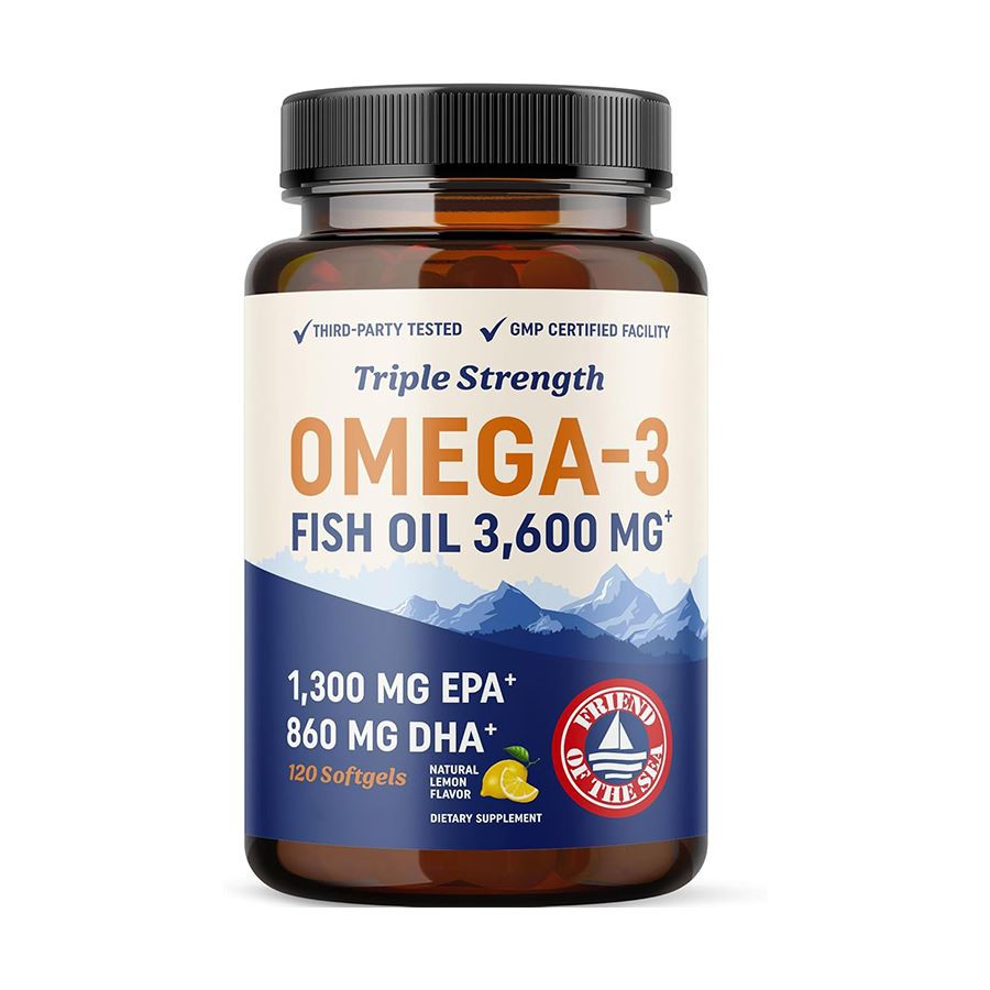 Triple Strength Omega 3 Fish Oil