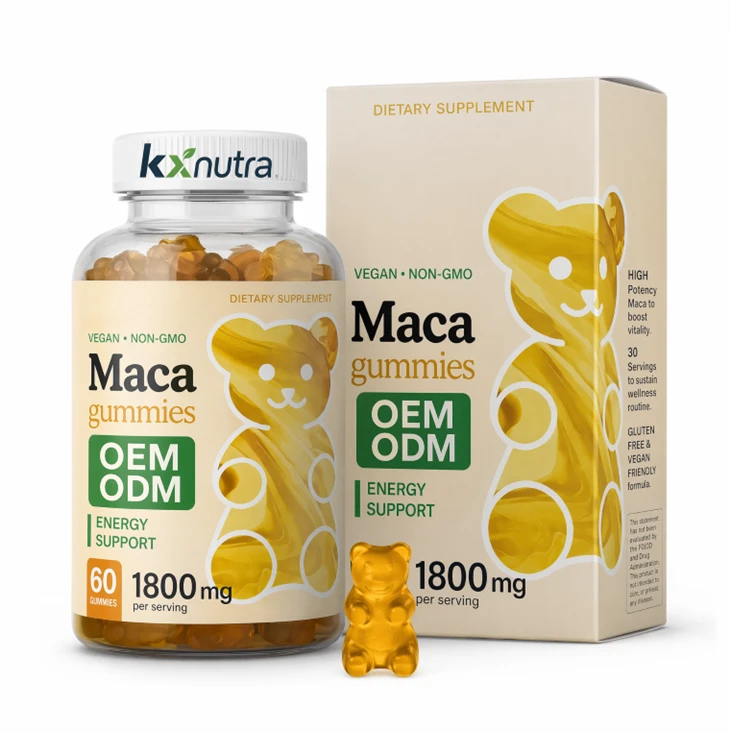 Wild Organic Maca Gummies: Natural Energy & Holistic Wellness in Every Bite​